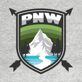 PNW badge - Mt Hood T-Shirt